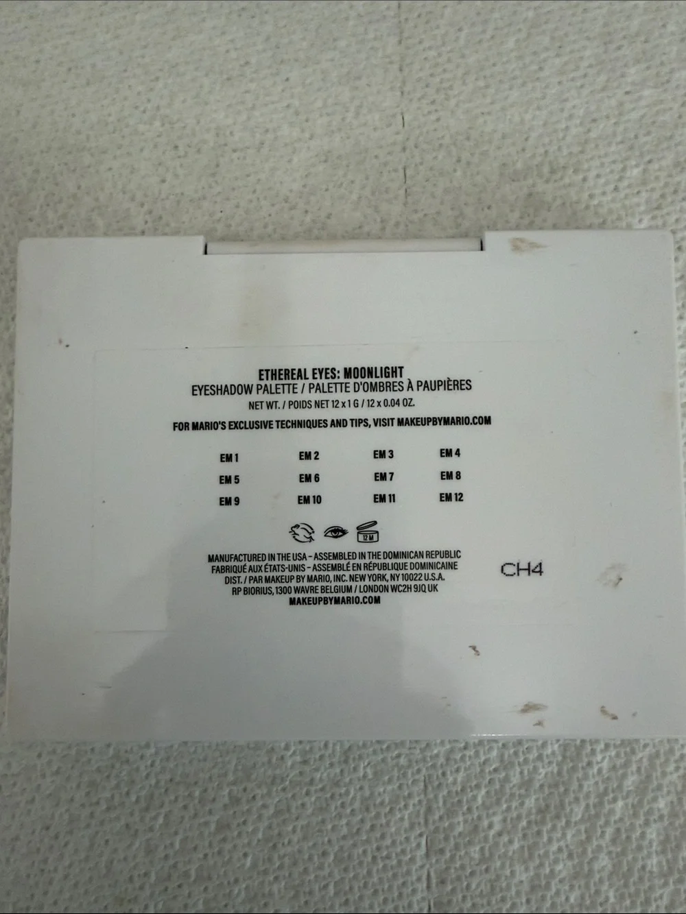 Neutral Eyeshadow Palette - 12 Shade Everyday Matte & Shimmer Moonlight